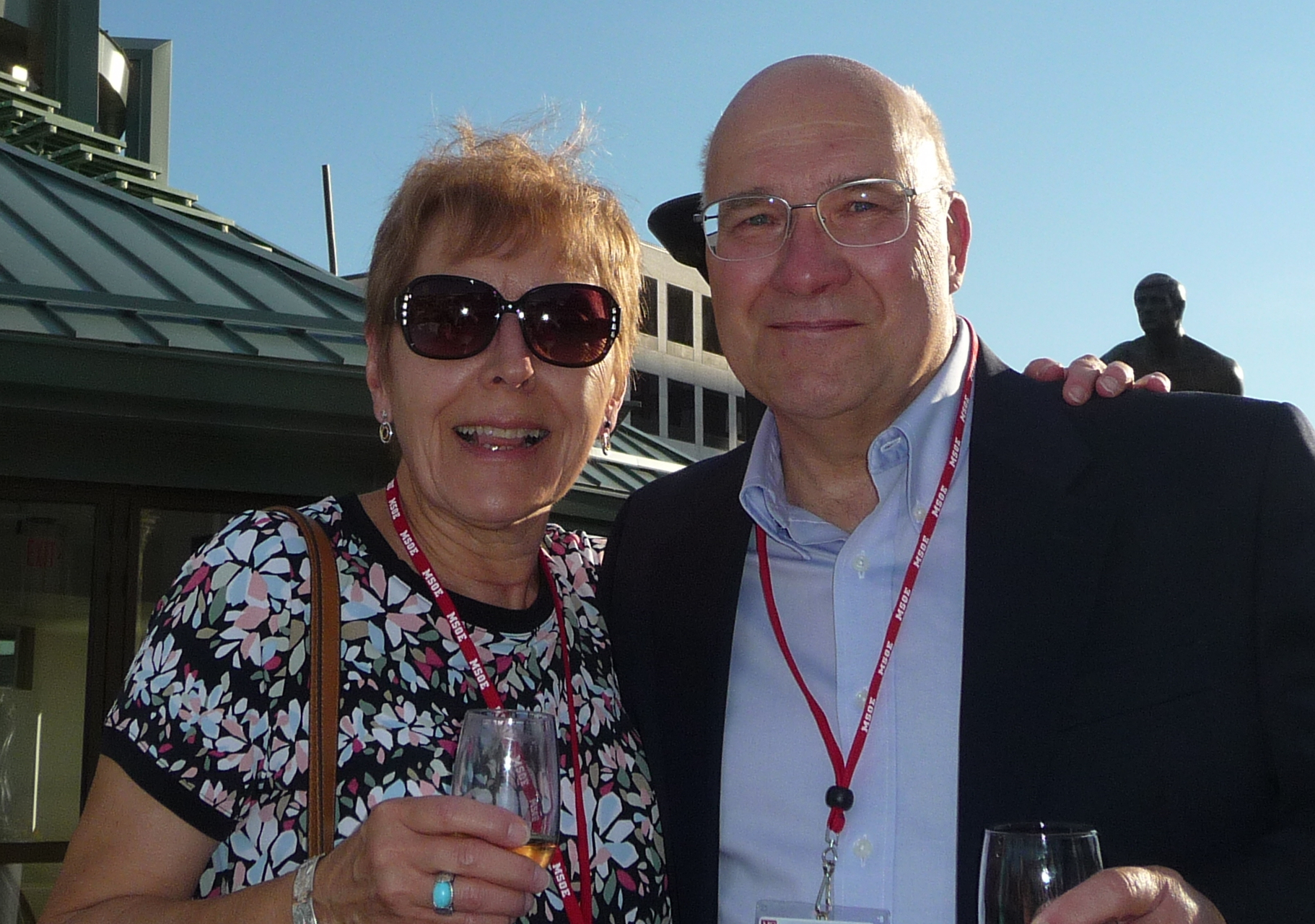 Ruth & Tom at our MCGHSON 50th Reunion MSOE 2016