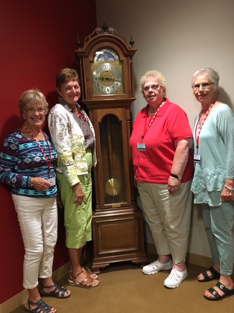 Checking Out The Grandfather Clock